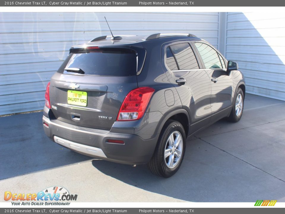 2016 Chevrolet Trax LT Cyber Gray Metallic / Jet Black/Light Titanium Photo #10
