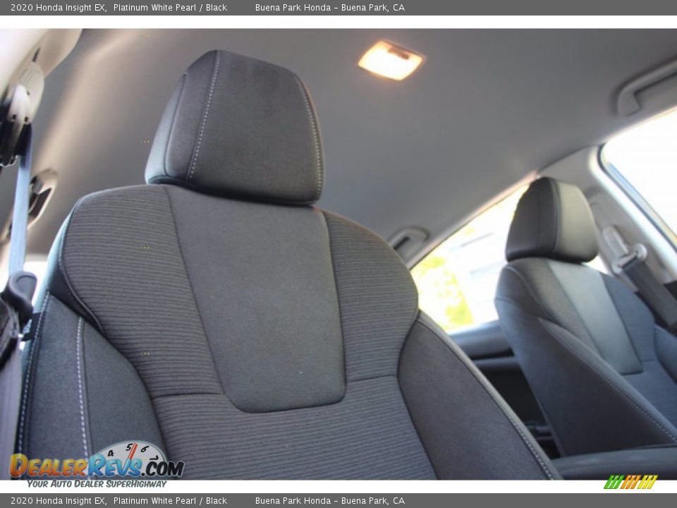 2020 Honda Insight EX Platinum White Pearl / Black Photo #14
