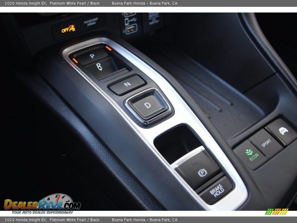 2020 Honda Insight EX Platinum White Pearl / Black Photo #16