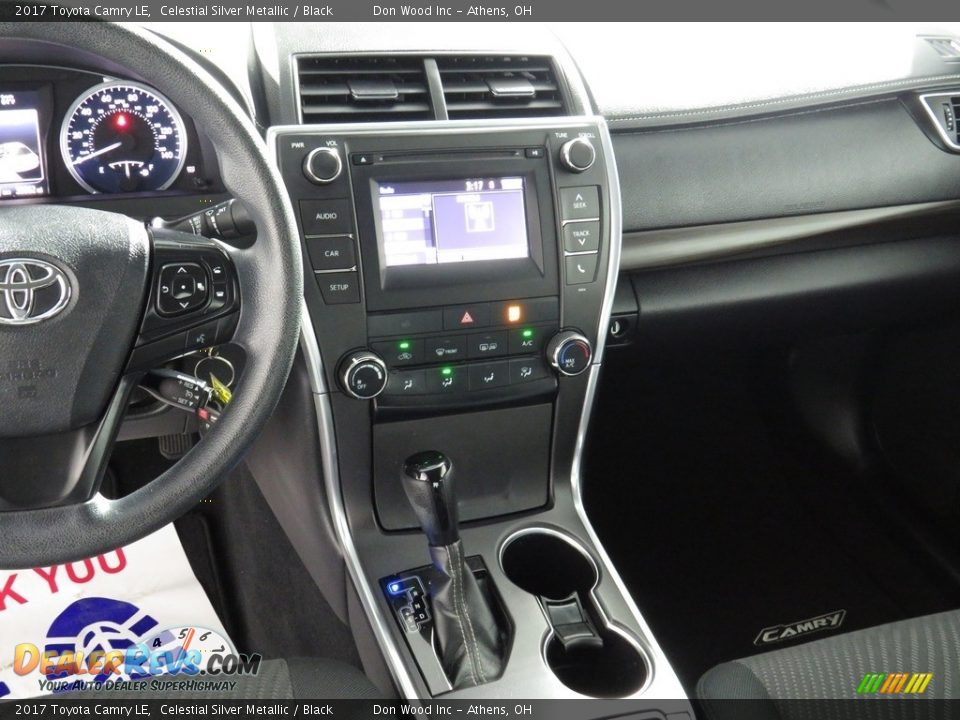 2017 Toyota Camry LE Celestial Silver Metallic / Black Photo #30