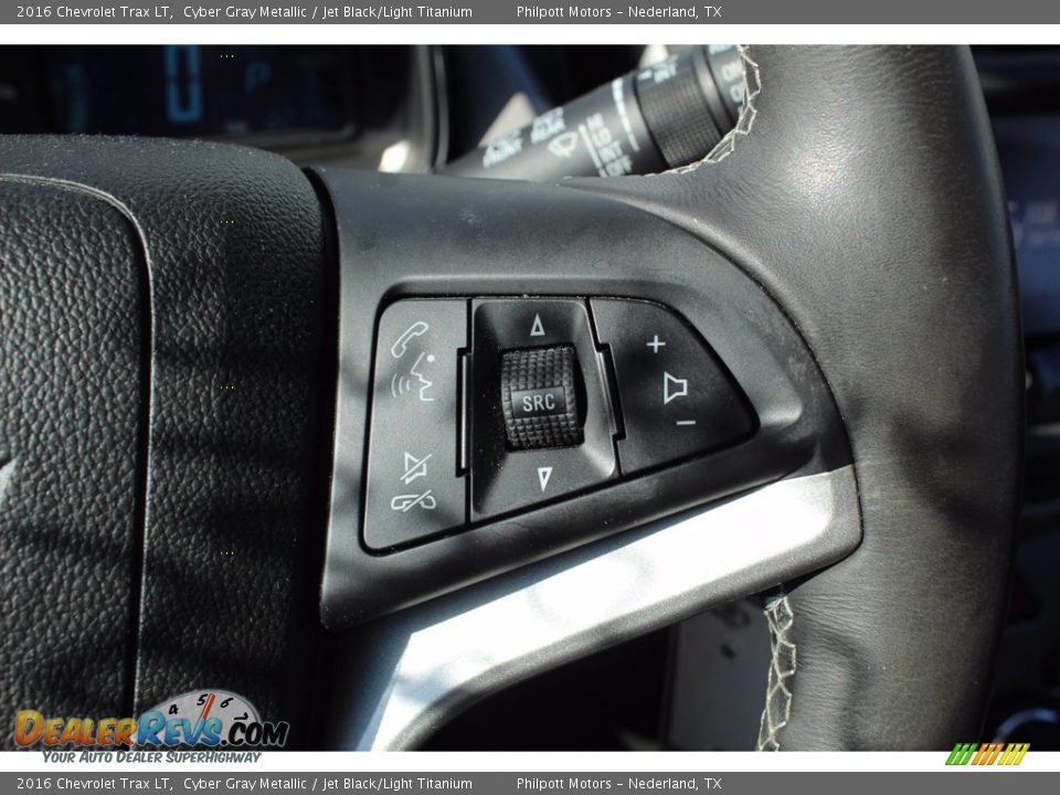 2016 Chevrolet Trax LT Cyber Gray Metallic / Jet Black/Light Titanium Photo #13