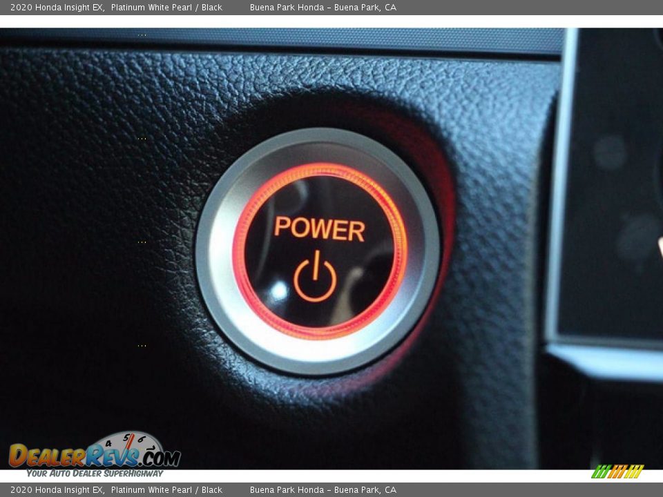 2020 Honda Insight EX Platinum White Pearl / Black Photo #17