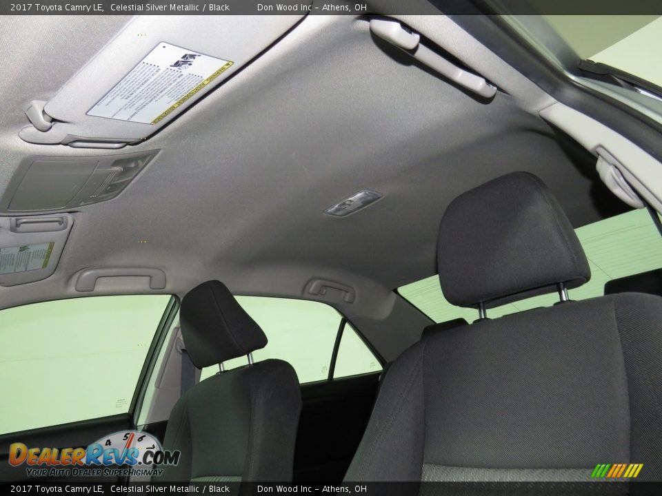 2017 Toyota Camry LE Celestial Silver Metallic / Black Photo #31