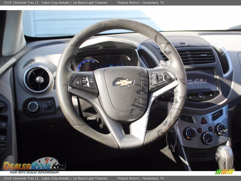 2016 Chevrolet Trax LT Cyber Gray Metallic / Jet Black/Light Titanium Photo #22