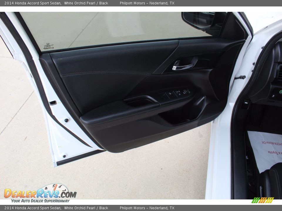 2014 Honda Accord Sport Sedan White Orchid Pearl / Black Photo #9
