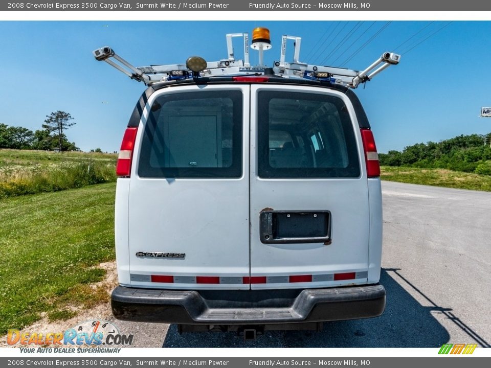 2008 Chevrolet Express 3500 Cargo Van Summit White / Medium Pewter Photo #5