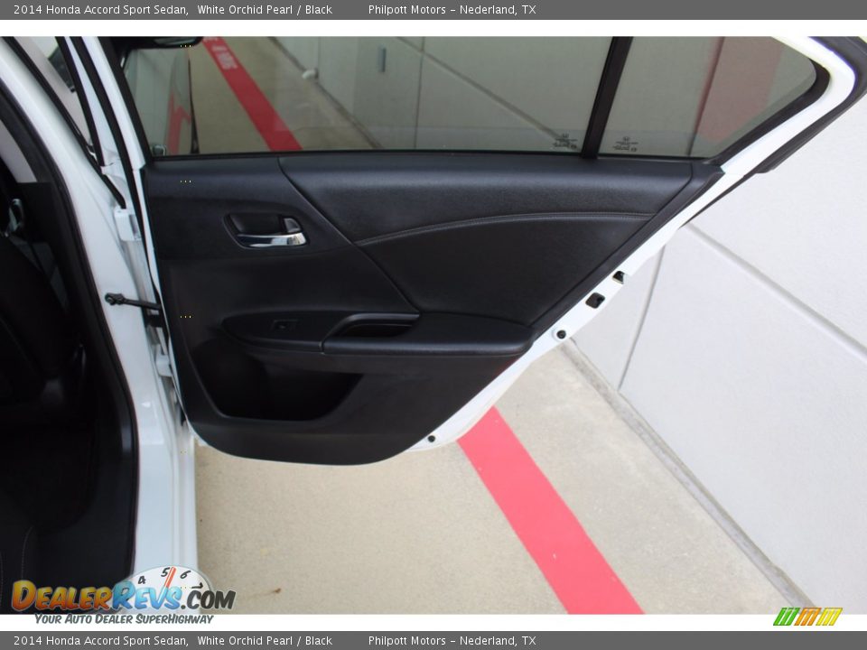 2014 Honda Accord Sport Sedan White Orchid Pearl / Black Photo #23
