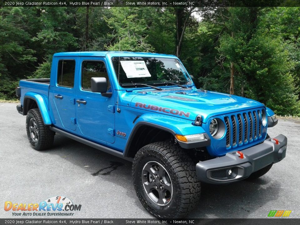 Hydro Blue Pearl 2020 Jeep Gladiator Rubicon 4x4 Photo #4