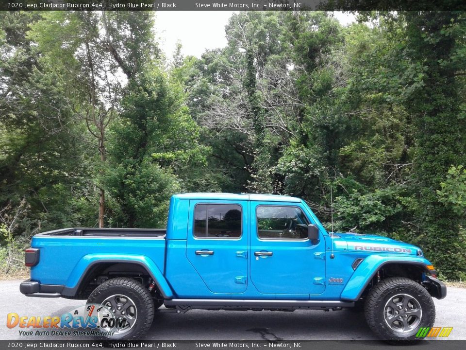 Hydro Blue Pearl 2020 Jeep Gladiator Rubicon 4x4 Photo #5