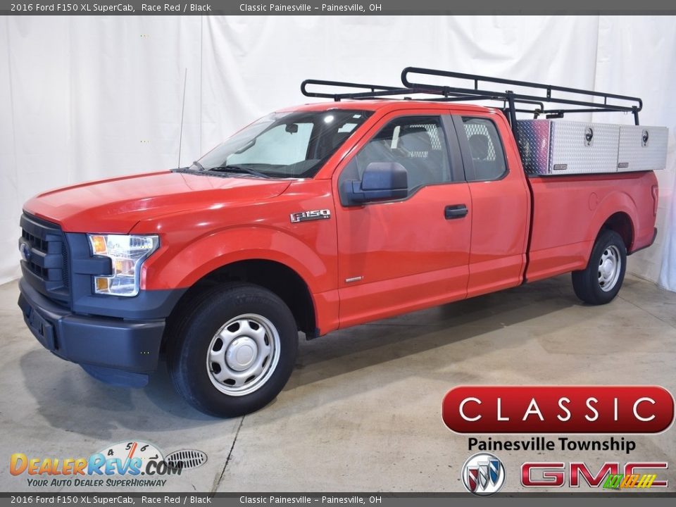 2016 Ford F150 XL SuperCab Race Red / Black Photo #1