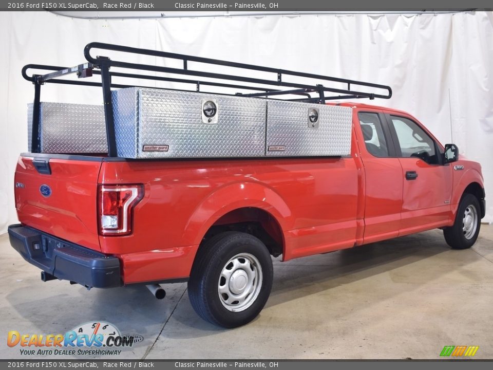 2016 Ford F150 XL SuperCab Race Red / Black Photo #2