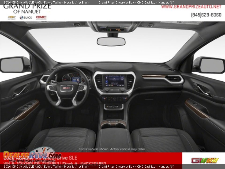 2020 GMC Acadia SLE AWD Ebony Twilight Metallic / Jet Black Photo #10