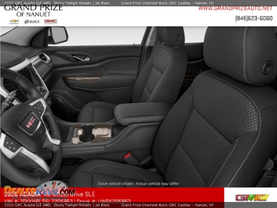 2020 GMC Acadia SLE AWD Ebony Twilight Metallic / Jet Black Photo #11