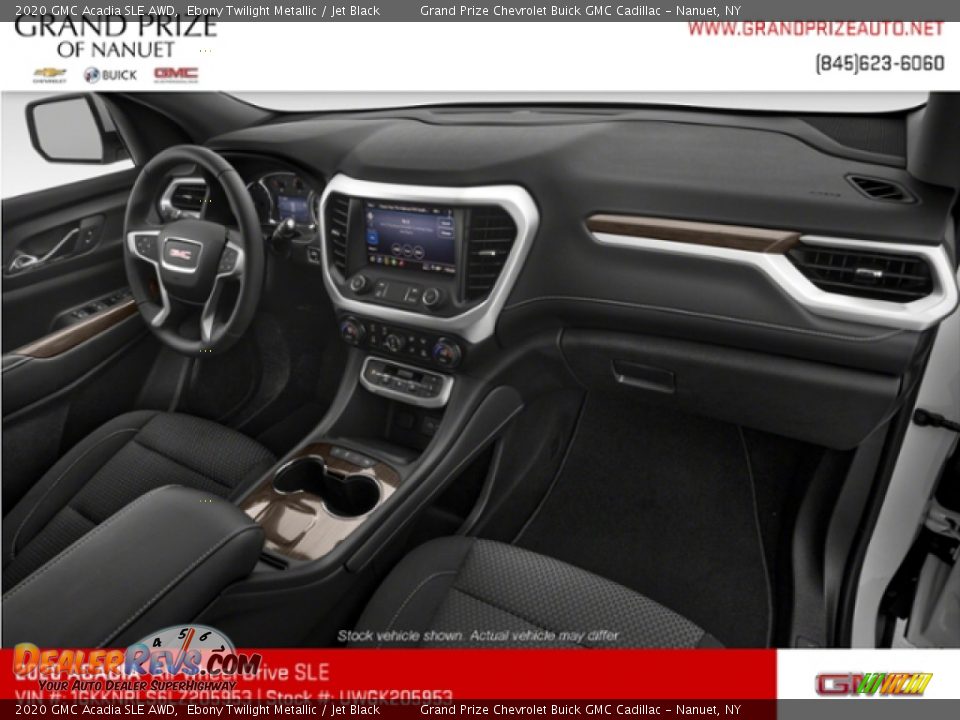 2020 GMC Acadia SLE AWD Ebony Twilight Metallic / Jet Black Photo #13
