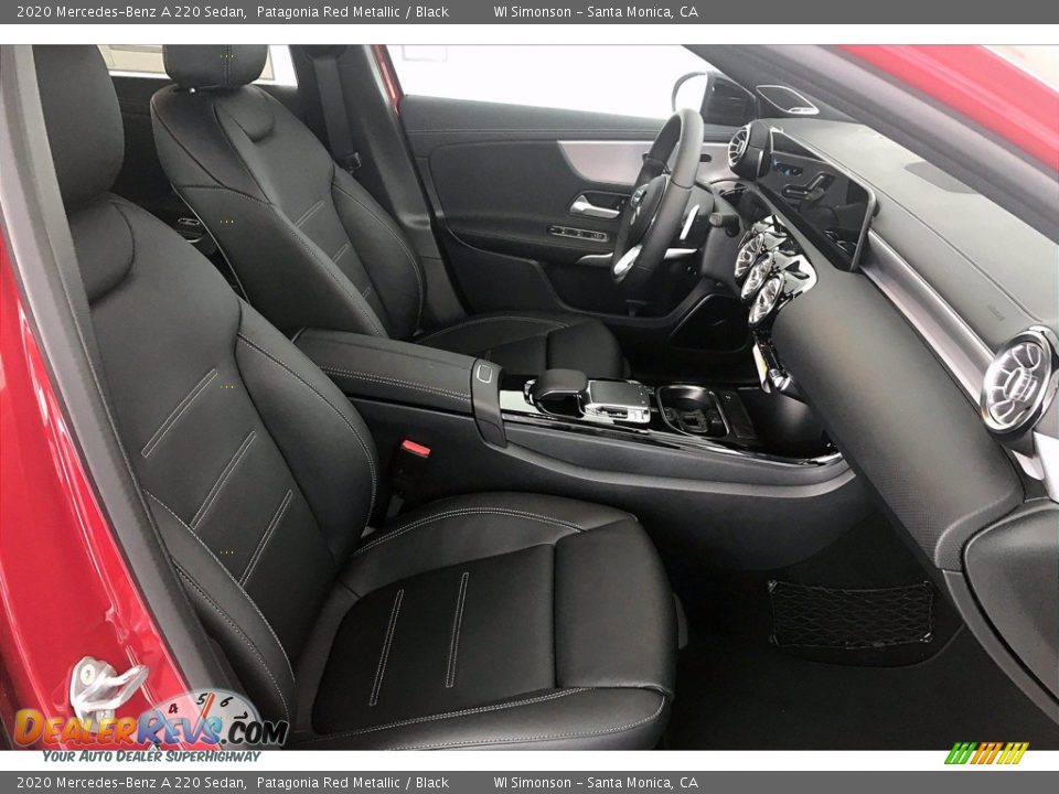 2020 Mercedes-Benz A 220 Sedan Patagonia Red Metallic / Black Photo #5