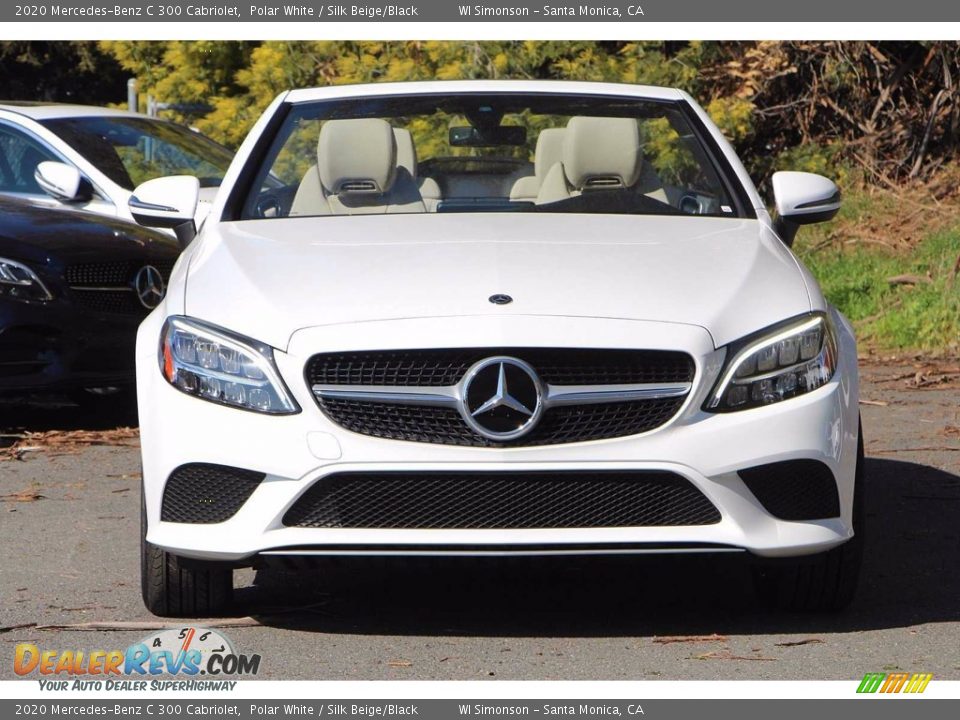 2020 Mercedes-Benz C 300 Cabriolet Polar White / Silk Beige/Black Photo #5