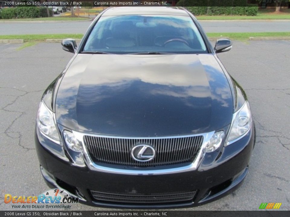 2008 Lexus GS 350 Obsidian Black / Black Photo #5