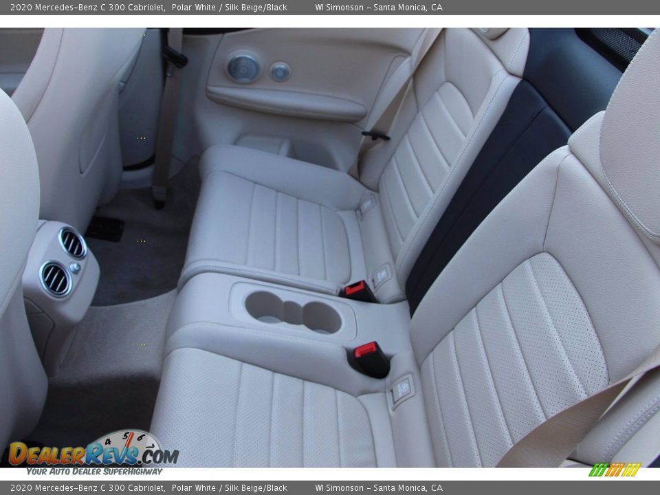 2020 Mercedes-Benz C 300 Cabriolet Polar White / Silk Beige/Black Photo #11