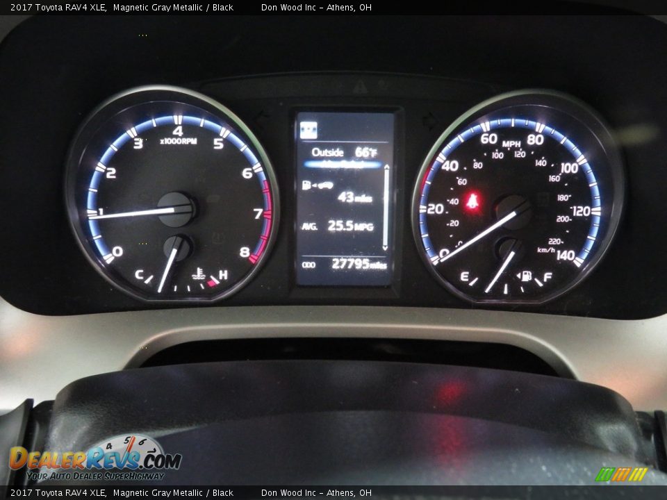 2017 Toyota RAV4 XLE Magnetic Gray Metallic / Black Photo #30