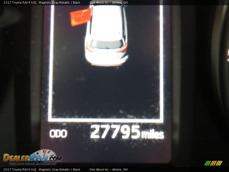 2017 Toyota RAV4 XLE Magnetic Gray Metallic / Black Photo #31