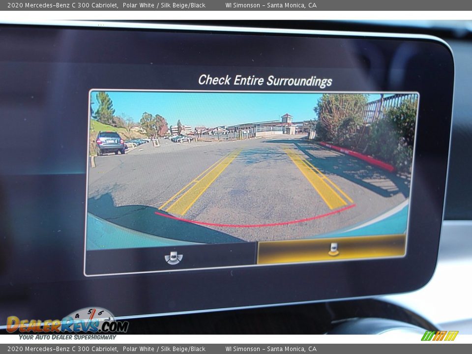 2020 Mercedes-Benz C 300 Cabriolet Polar White / Silk Beige/Black Photo #15