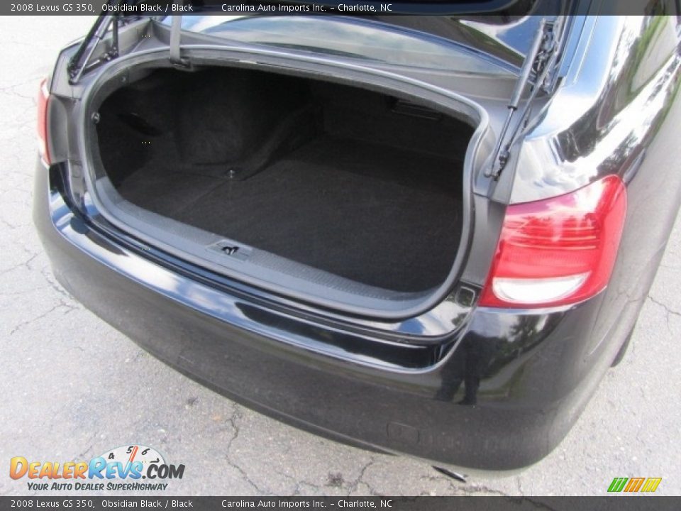 2008 Lexus GS 350 Obsidian Black / Black Photo #21