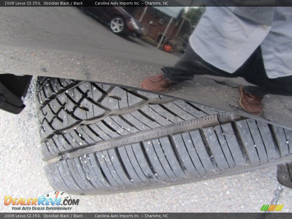 2008 Lexus GS 350 Obsidian Black / Black Photo #27