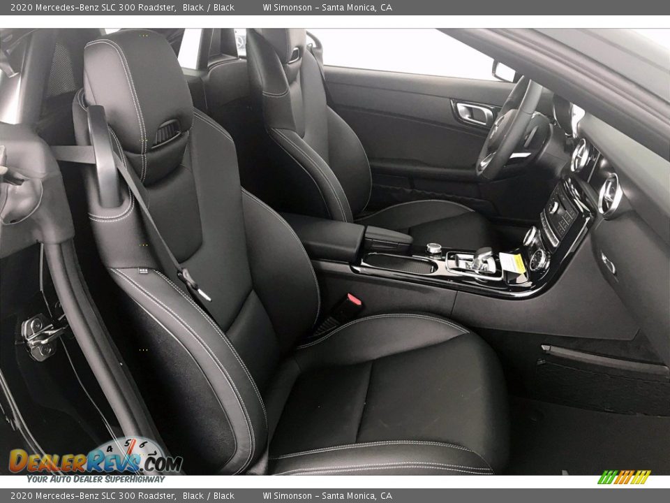 2020 Mercedes-Benz SLC 300 Roadster Black / Black Photo #5