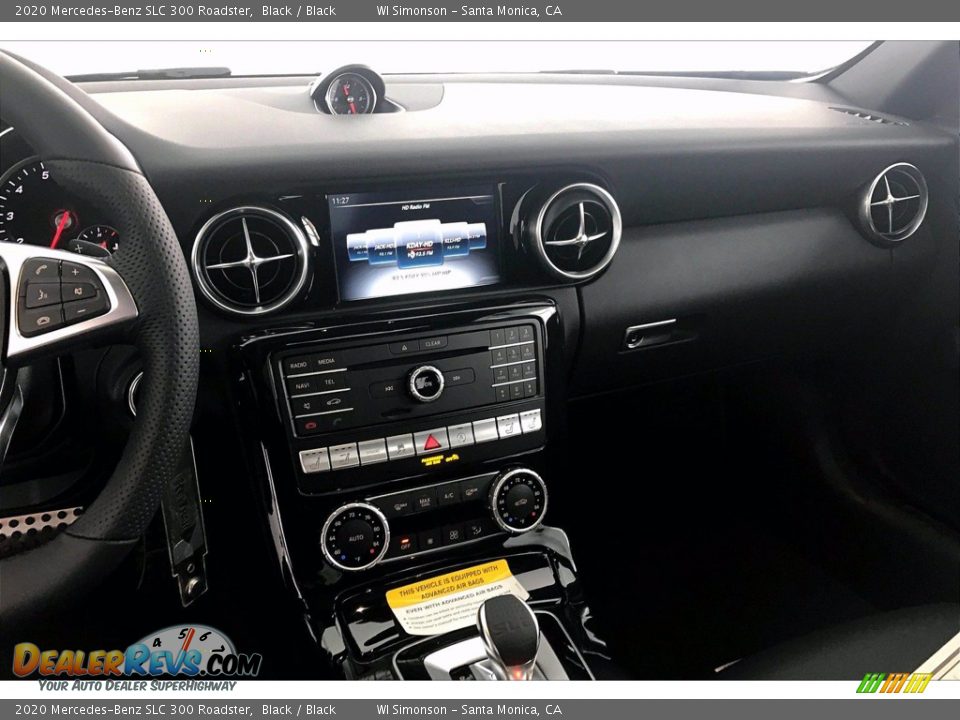 2020 Mercedes-Benz SLC 300 Roadster Black / Black Photo #6