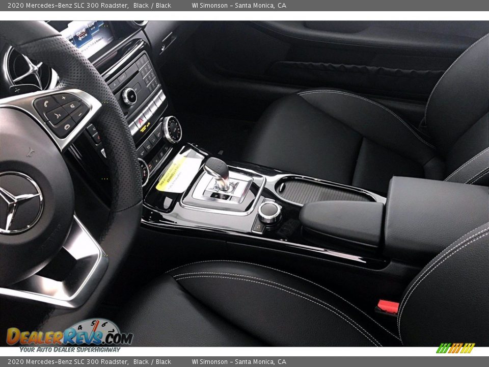 2020 Mercedes-Benz SLC 300 Roadster Black / Black Photo #7