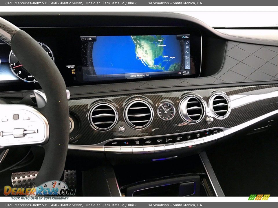 Controls of 2020 Mercedes-Benz S 63 AMG 4Matic Sedan Photo #6