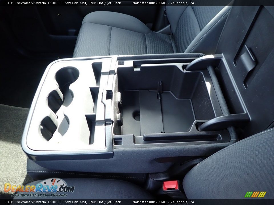 2016 Chevrolet Silverado 1500 LT Crew Cab 4x4 Red Hot / Jet Black Photo #19