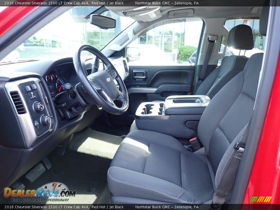 2016 Chevrolet Silverado 1500 LT Crew Cab 4x4 Red Hot / Jet Black Photo #20