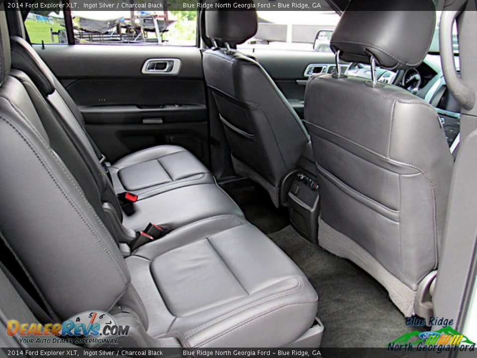 2014 Ford Explorer XLT Ingot Silver / Charcoal Black Photo #12