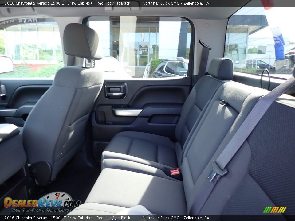 2016 Chevrolet Silverado 1500 LT Crew Cab 4x4 Red Hot / Jet Black Photo #21