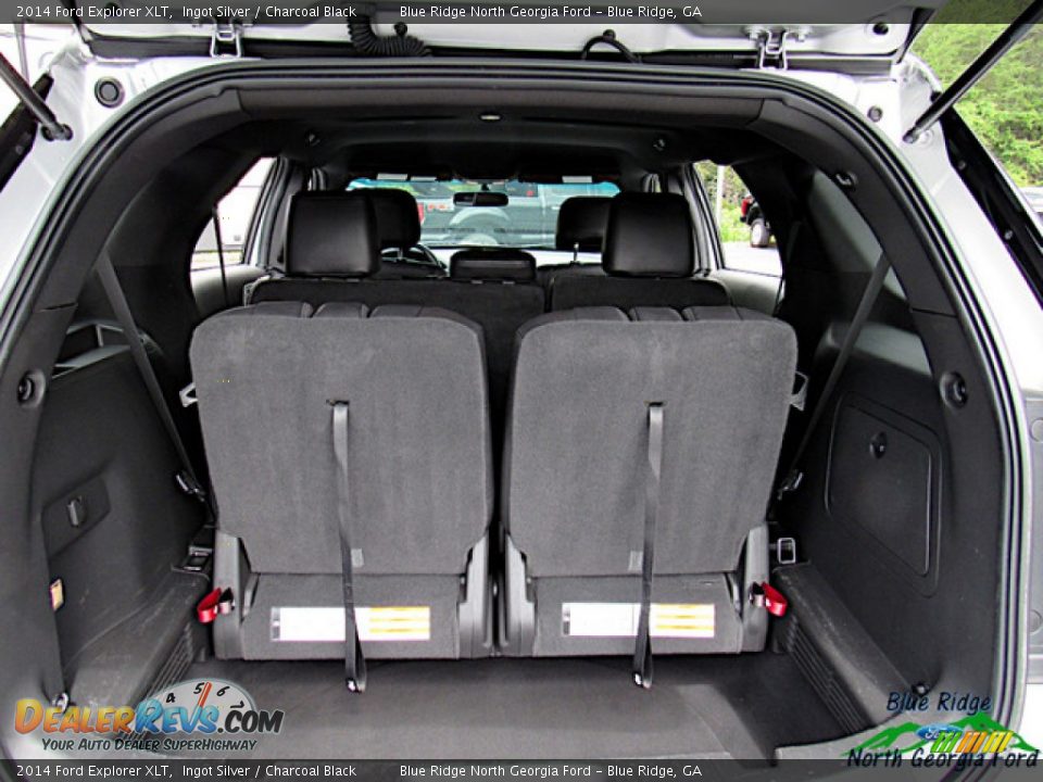 2014 Ford Explorer XLT Ingot Silver / Charcoal Black Photo #14