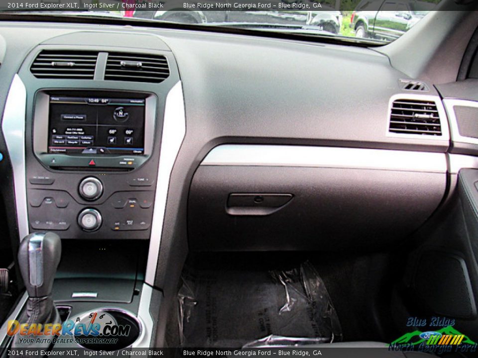 2014 Ford Explorer XLT Ingot Silver / Charcoal Black Photo #17