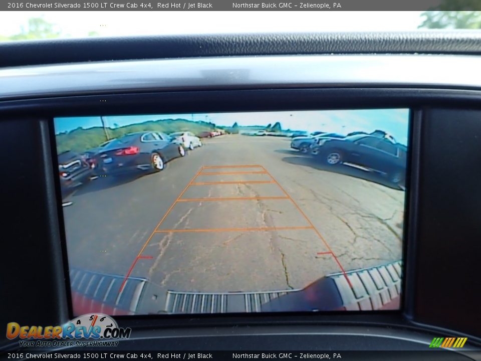 2016 Chevrolet Silverado 1500 LT Crew Cab 4x4 Red Hot / Jet Black Photo #29