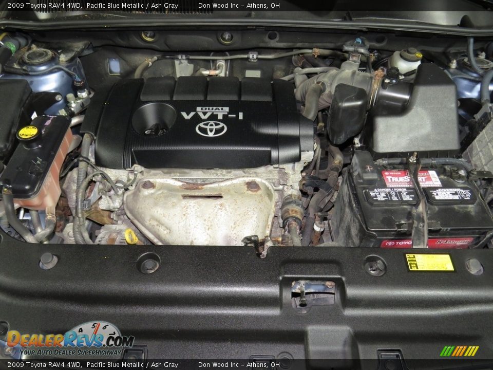 2009 Toyota RAV4 4WD Pacific Blue Metallic / Ash Gray Photo #6