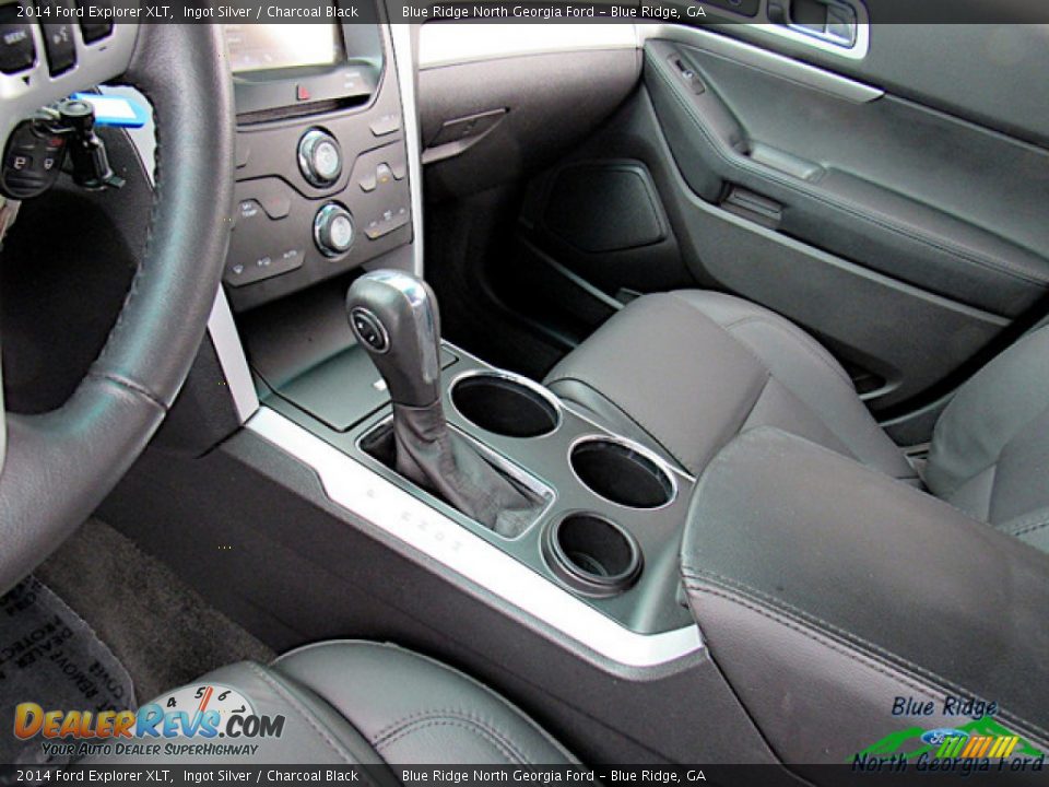 2014 Ford Explorer XLT Ingot Silver / Charcoal Black Photo #24