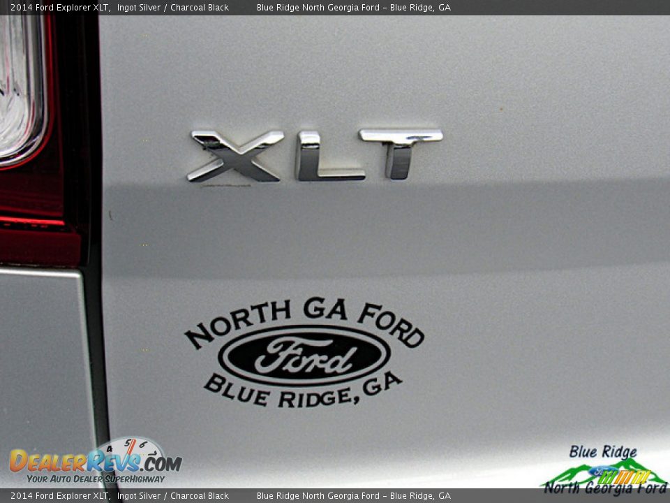 2014 Ford Explorer XLT Ingot Silver / Charcoal Black Photo #33