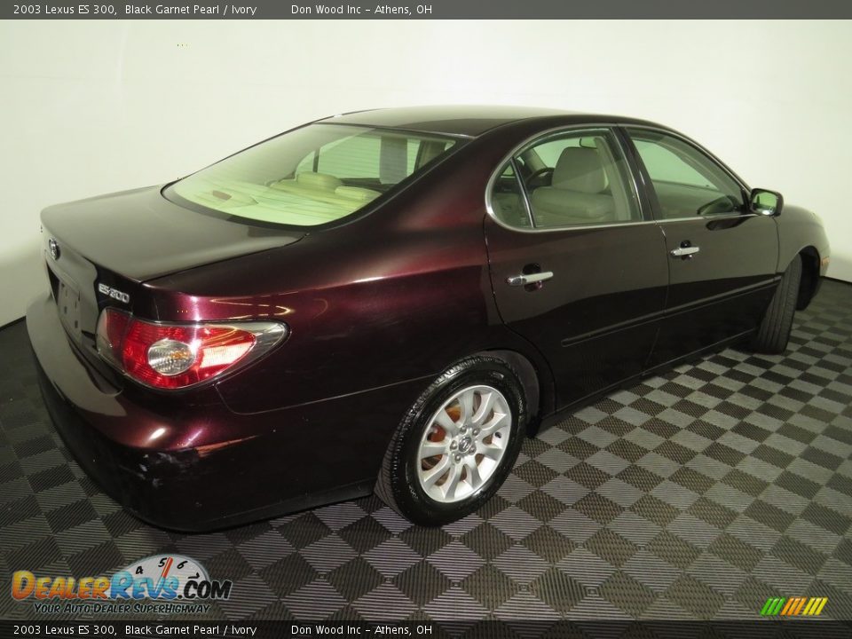 2003 Lexus ES 300 Black Garnet Pearl / Ivory Photo #14