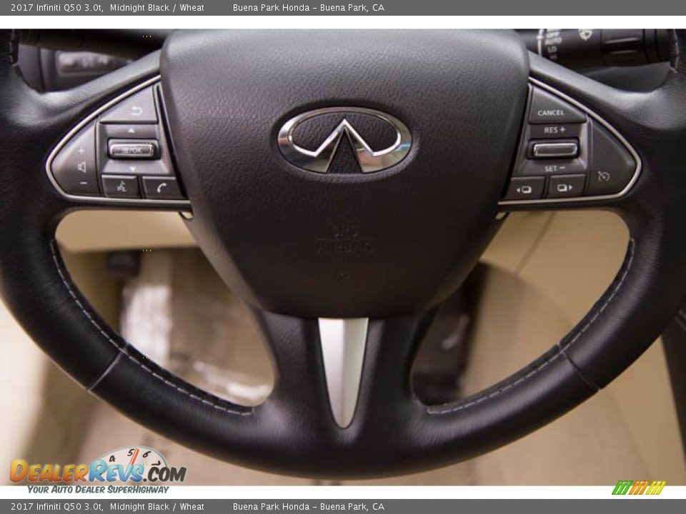2017 Infiniti Q50 3.0t Steering Wheel Photo #13