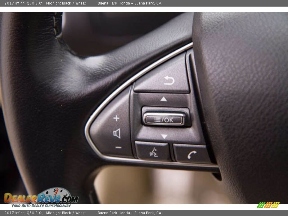2017 Infiniti Q50 3.0t Steering Wheel Photo #14