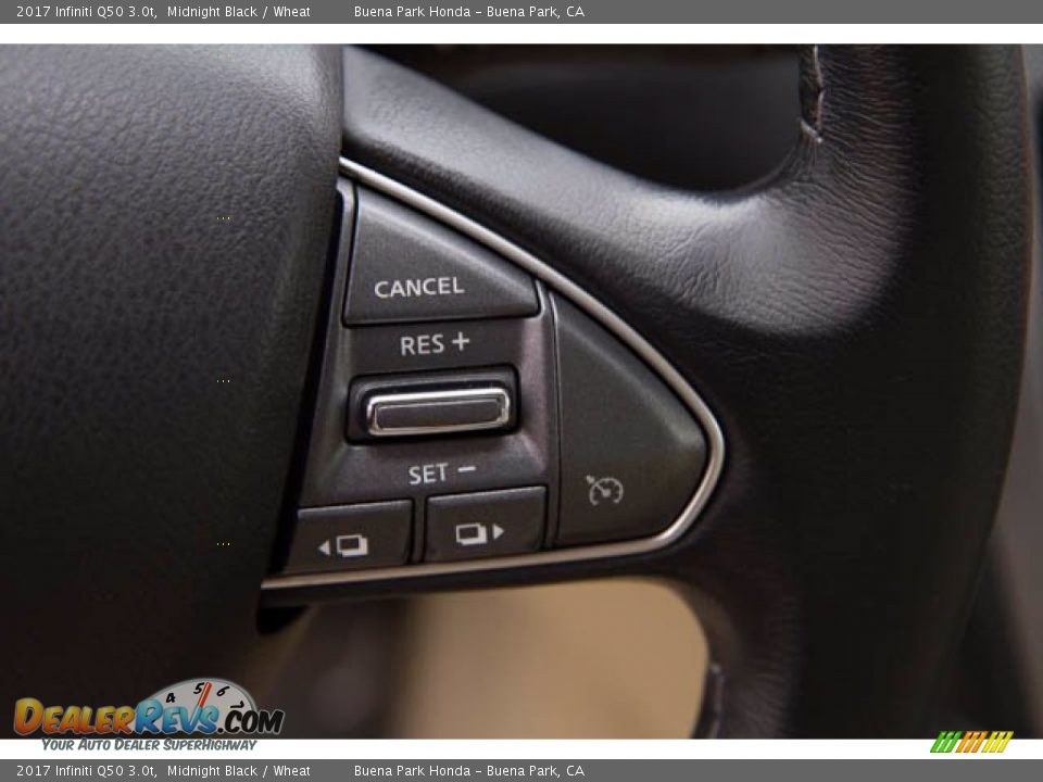 2017 Infiniti Q50 3.0t Steering Wheel Photo #15