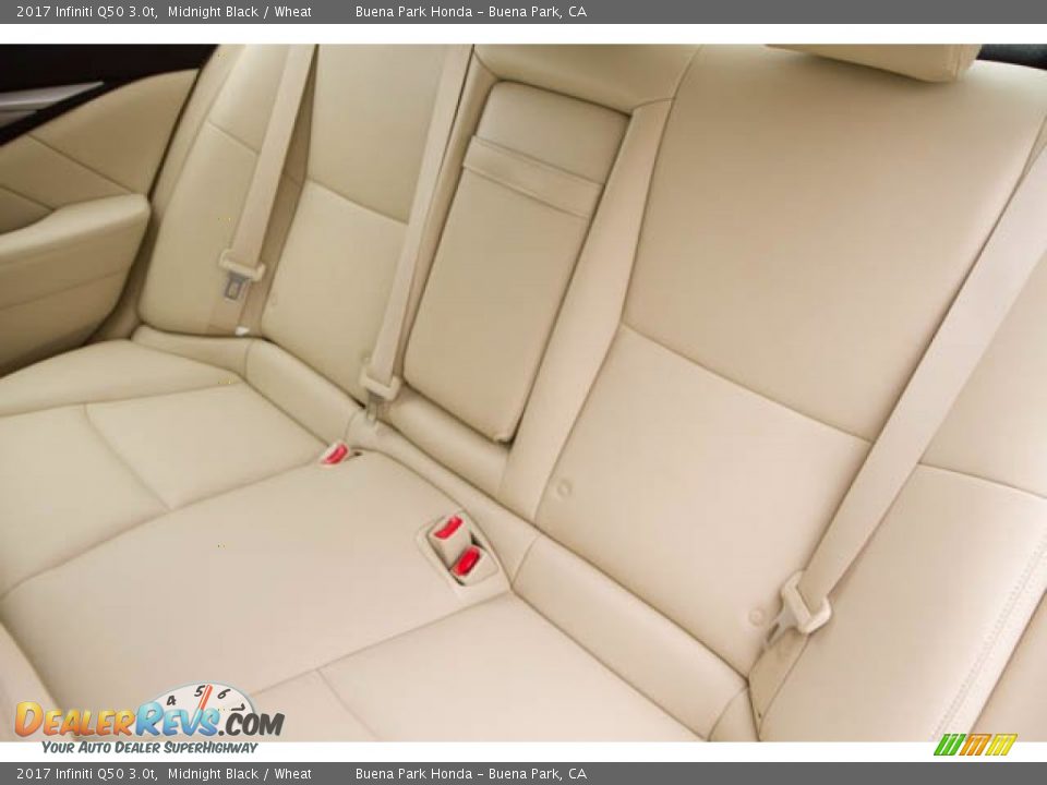 Rear Seat of 2017 Infiniti Q50 3.0t Photo #19