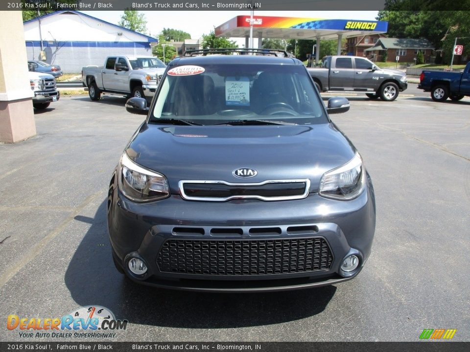 2016 Kia Soul ! Fathom Blue / Black Photo #26