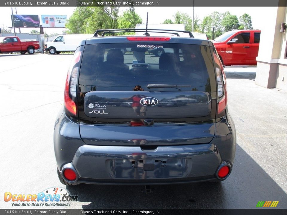 2016 Kia Soul ! Fathom Blue / Black Photo #28