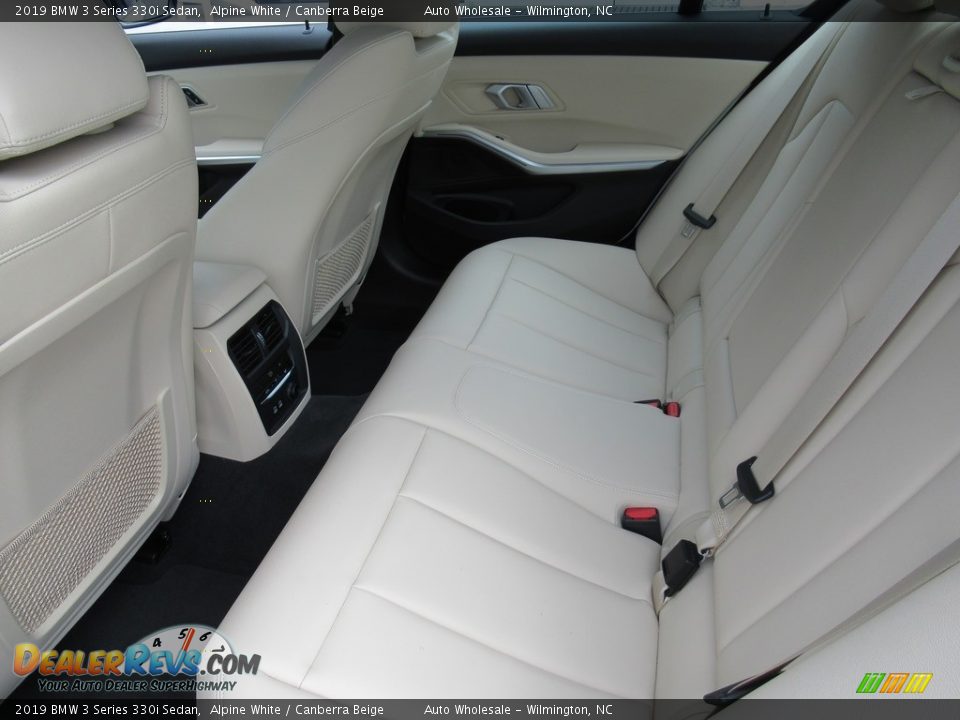 2019 BMW 3 Series 330i Sedan Alpine White / Canberra Beige Photo #12