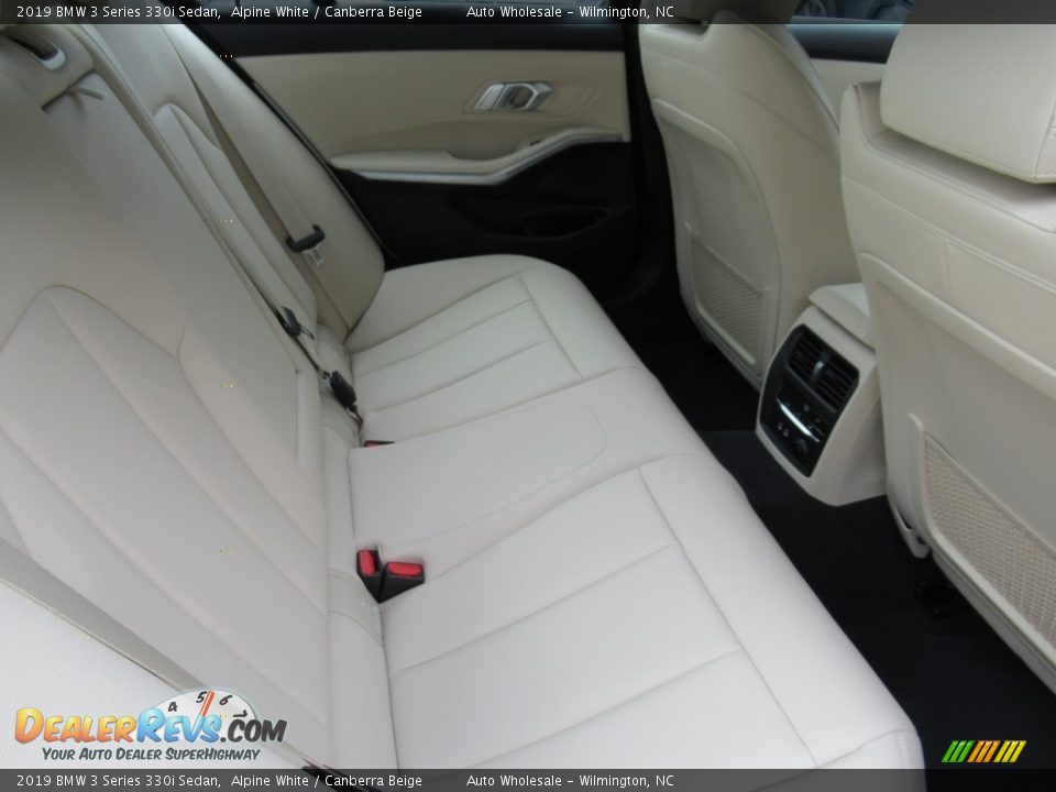 2019 BMW 3 Series 330i Sedan Alpine White / Canberra Beige Photo #14